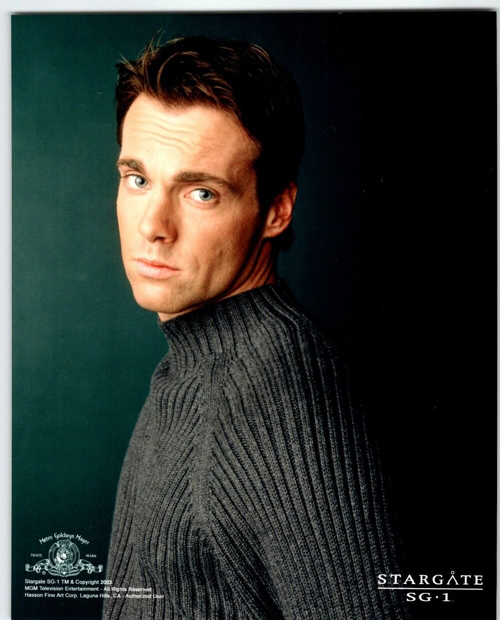 Stargate SG-1 Michael Shanks Daniel Jackson Sweater 2003 Original Photo 8" x 10"